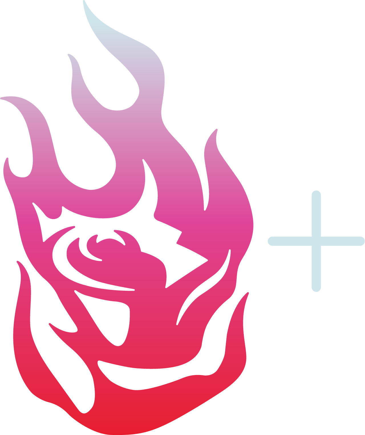 Plus Sign Fire Portland Fire+