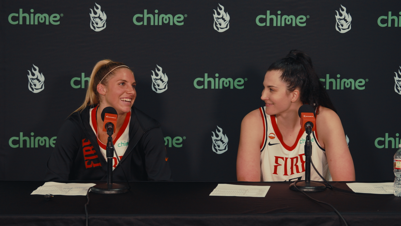 Sarah Ashlee Barker & Megan Gustafson | Postgame Presser 